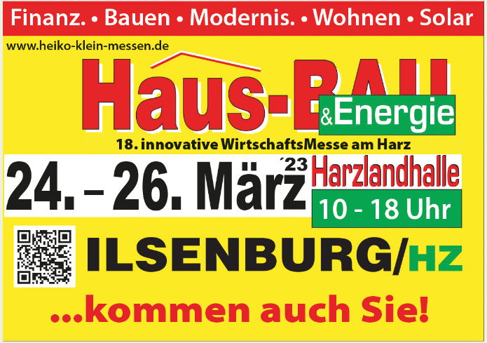 You are currently viewing Messe Haus-Bau&Energie Ilsenburg