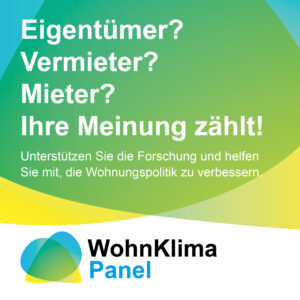 Read more about the article WohnKlima-Panel- jetzt mitmachen und aktiv gestalten